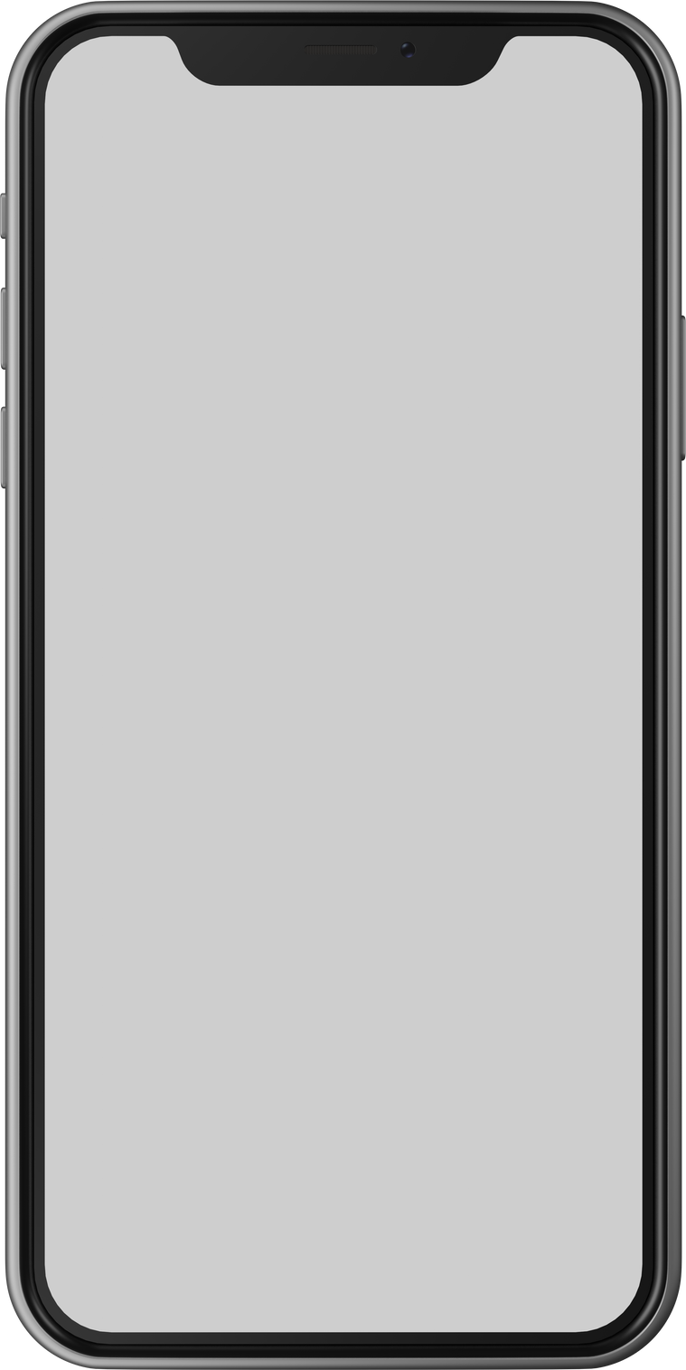 Blank Screen Smartphone Illustration 